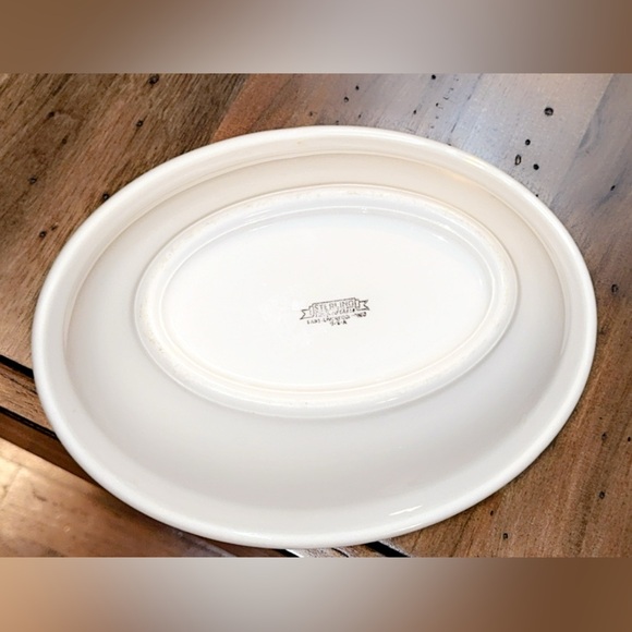 VTG U.S. Army Medical Department Red Emblem 10" Oval Serving Bowl Collectible - Picture 3 of 3